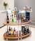 Mango Steam Bar Table for Home - Contemporary Modern Home Bar Unit